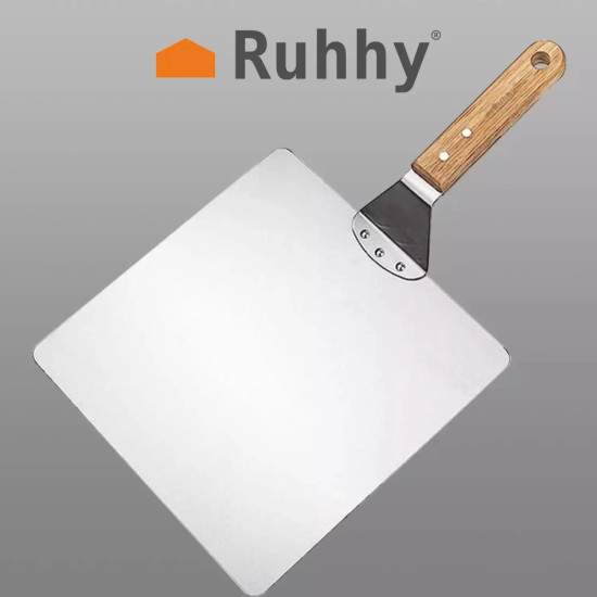 Лопата за пица 30 × 30 см от неръждаема стомана Ruhhy