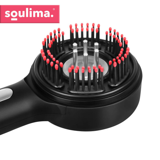 Масажор за скалп и глава 3 в 1 с LED светлина Soulima