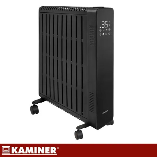 Маслен радиатор 2500 W, 11 ребра с Wi‑Fi и дистанционно