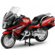 Метален мотор BMW R 1250 RT – модел 1:12 с амортисьори, червен