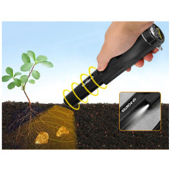 Ръчен металдетектор пинпойнтер с LED, звук и вибрация