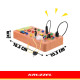 Сензорна дъска busy board с LED светлини Kruzzel