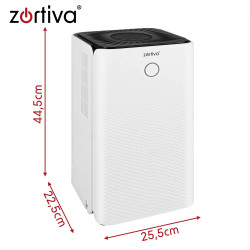 Влагоуловител 12 л/24 ч с Wi-Fi, хигростат и йонизатор Zortiva