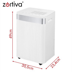 Влагоуловител 20 л/24 ч с Wi-Fi и резервоар 4,3 л Zortiva
