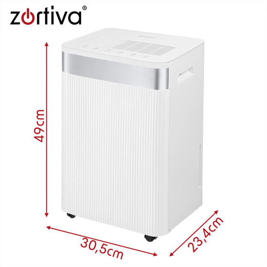 Влагоуловител 20 л/24 ч с Wi-Fi и резервоар 4,3 л Zortiva
