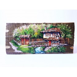 РЪЧНО РИСУВАНИ ДЪРВЕНИ ФУГУРИ