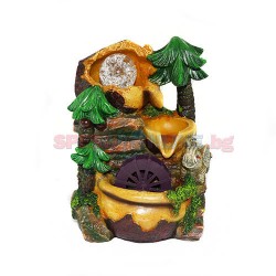 Декоративен фонтан с въртящо се колело