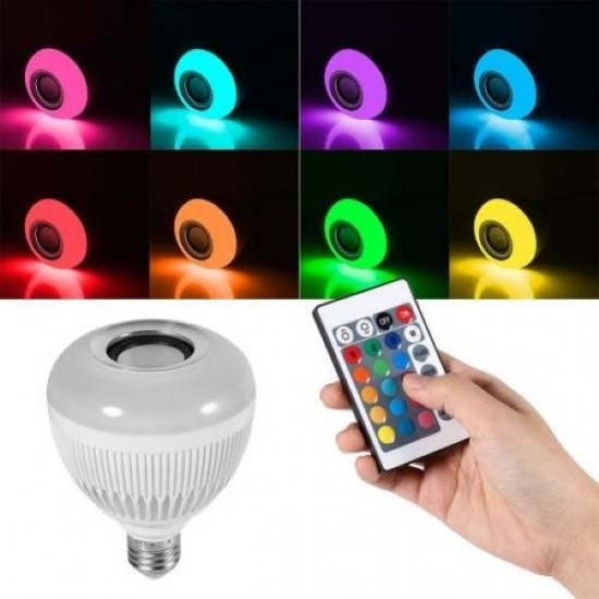 Музикална диско LED крушка с Bluetooth