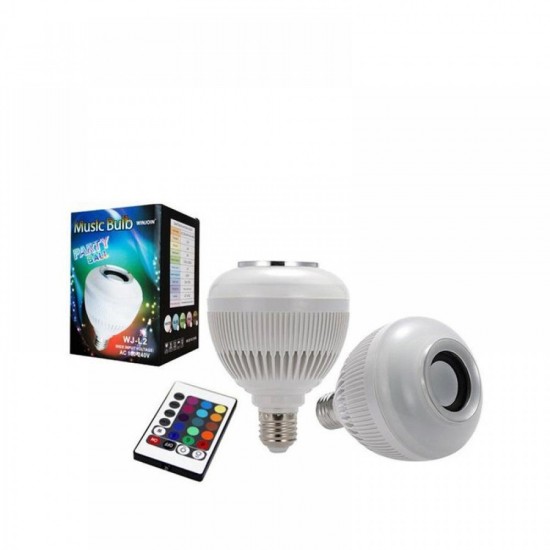 Музикална диско LED крушка с Bluetooth