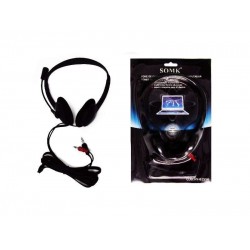 Слушалки с микрофон на картон