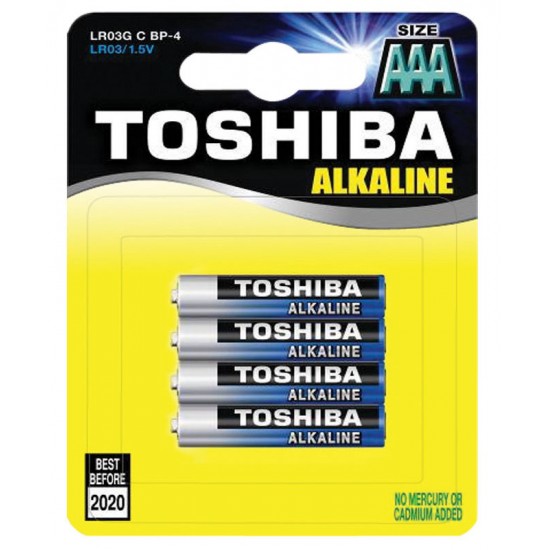 Батерии Алкални TOSHIBA - AAA Батерии Алкални TOSHIBA - AAA