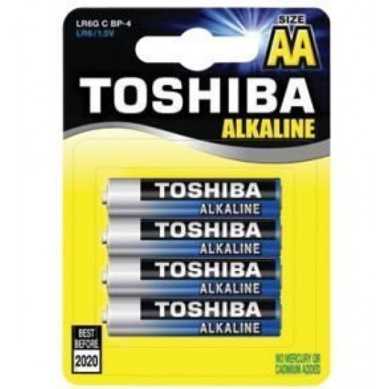 Батерии Алкални TOSHIBA - АА Батерии Алкални TOSHIBA - АА