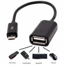 Преходник Micro USB / USB F Преходник Micro USB / USB F