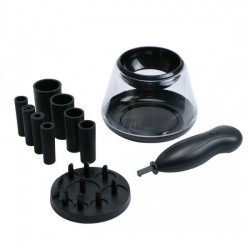 Електрически уред за почистване на четки за грим