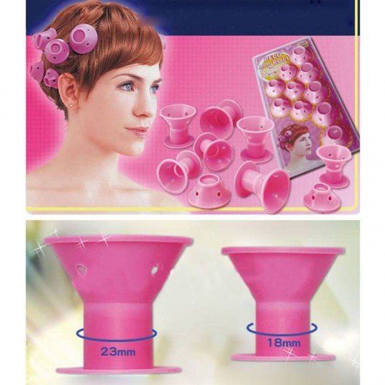 СИЛИКОНОВИ РОЛКИ ЗА КОСА PECO ROLL